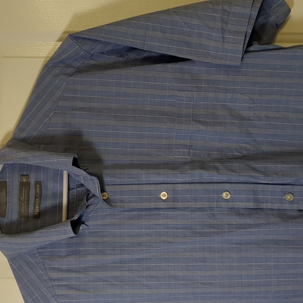 Daniel Cremieux Button Down SS Men's Size XL(T) *Egyptian Cotton